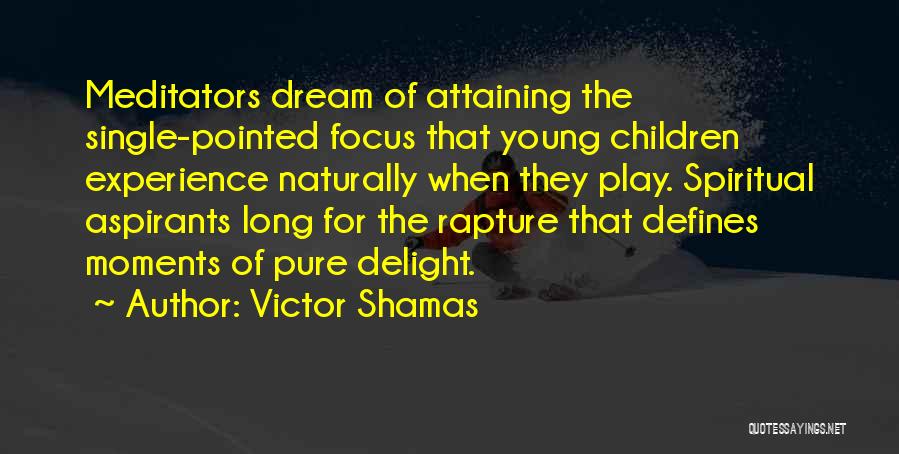 Rapture's Delight Quotes By Victor Shamas