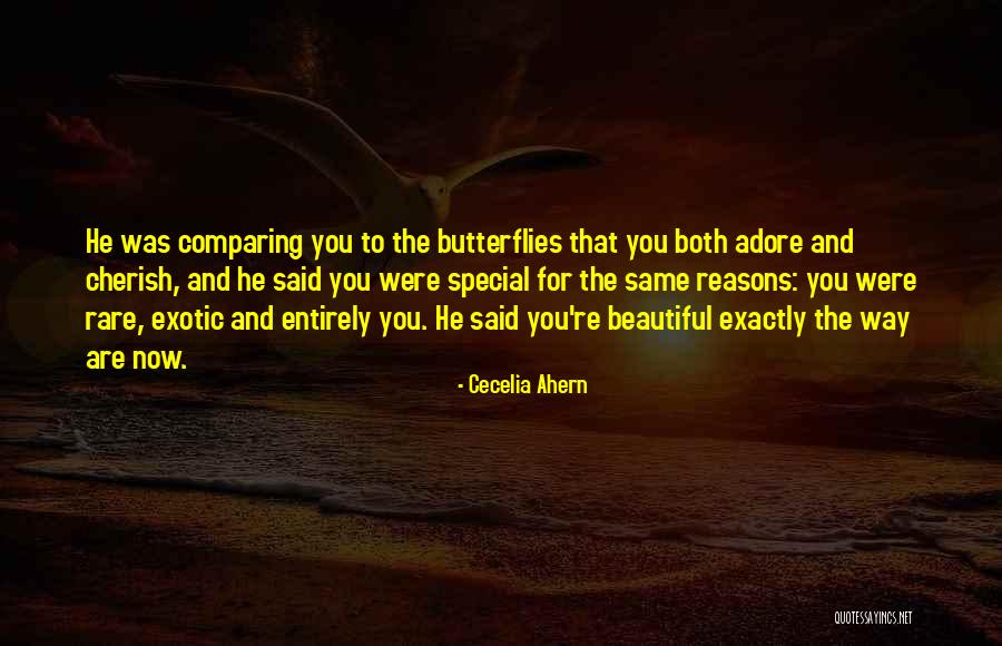 Rare And Beautiful Love Quotes By Cecelia Ahern