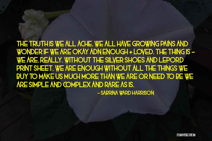 Rare And Out Of Print Quotes By Sabrina Ward Harrison Rare And Out Of Print Quotes By Sabrina Ward Harrison