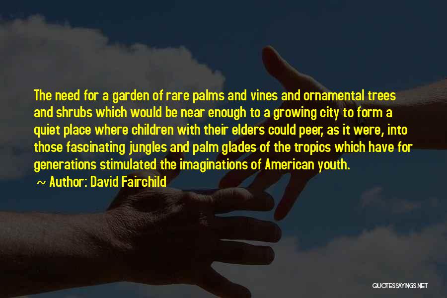 Rare As A Quotes By David Fairchild