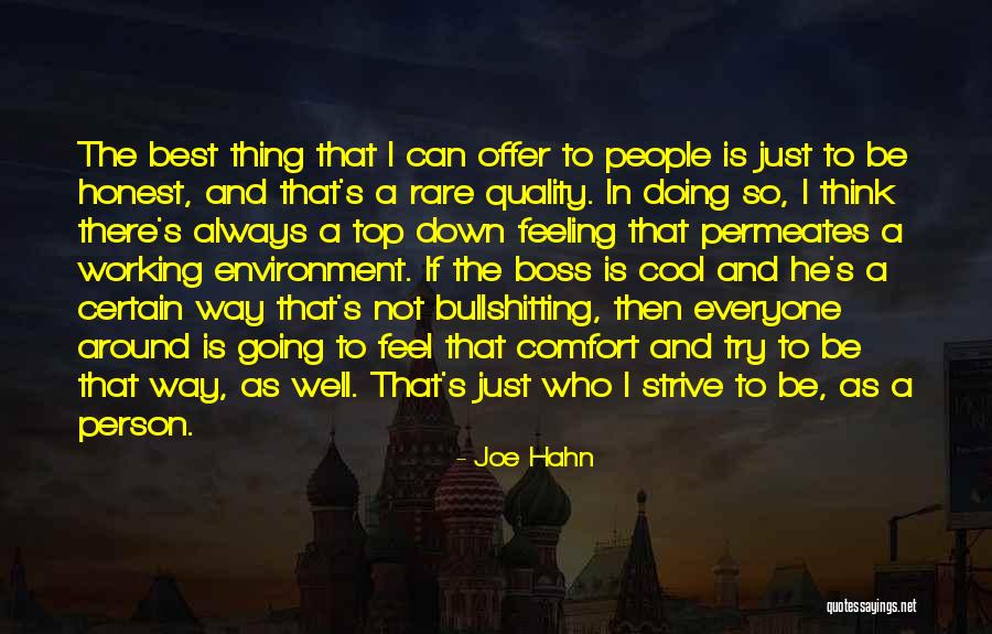 Rare As A Quotes By Joe Hahn