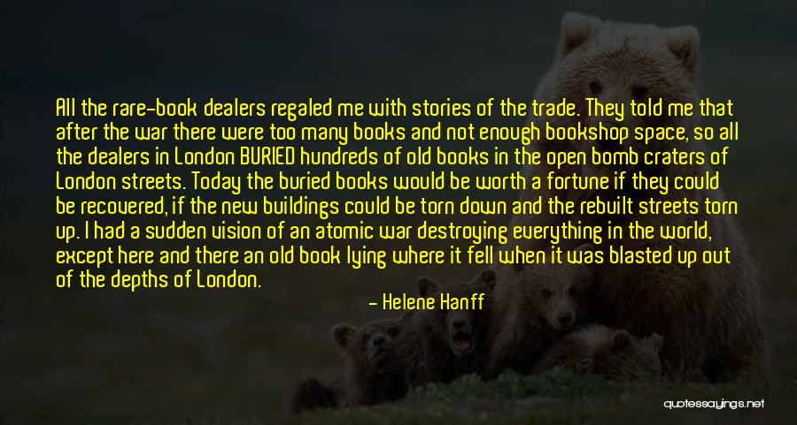 Rare Books Quotes By Helene Hanff Rare Books Quotes By Helene Hanff