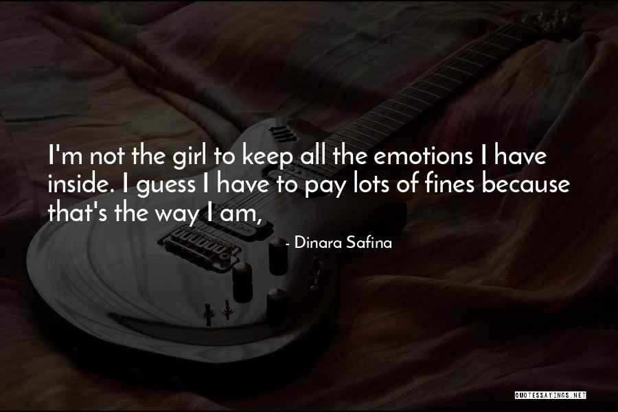 Rare Facts Quotes By Dinara Safina Rare Facts Quotes By Dinara Safina
