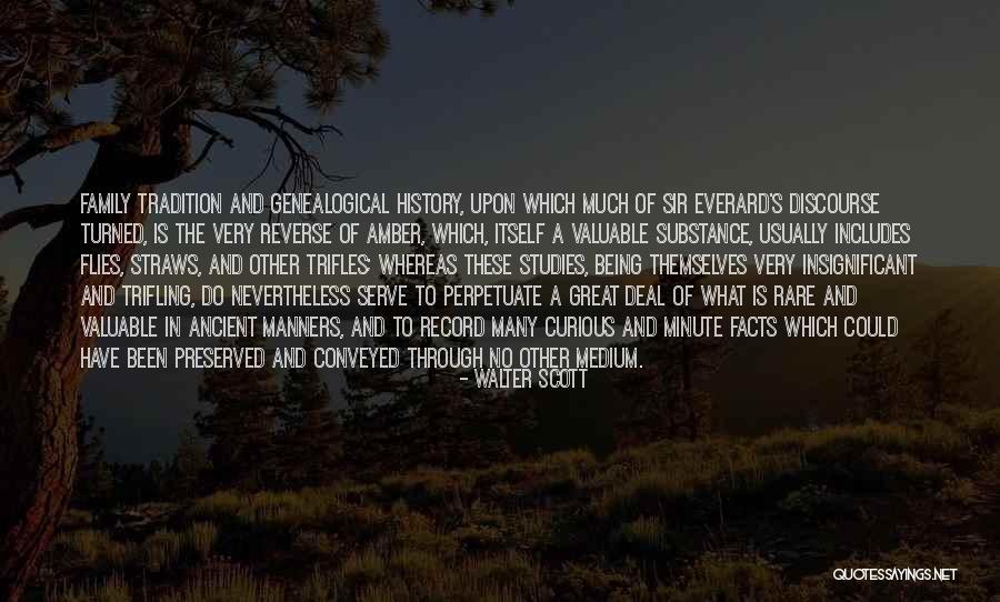 Rare Facts Quotes By Walter Scott Rare Facts Quotes By Walter Scott