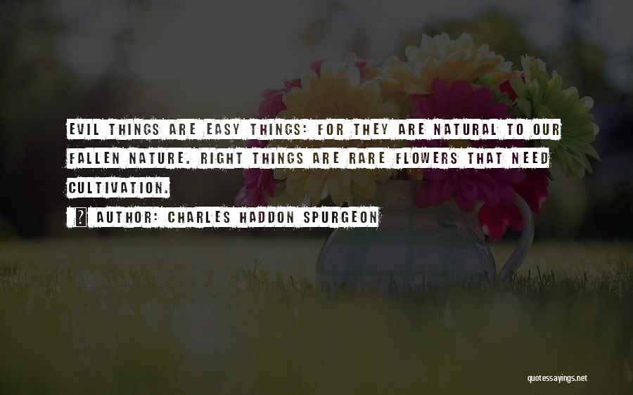 Rare Flowers Quotes By Charles Haddon Spurgeon