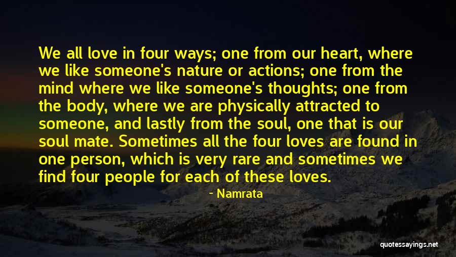 Rare Soul Quotes By Namrata Rare Soul Quotes By Namrata