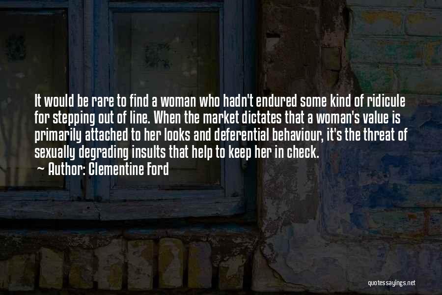 Rare To Find Quotes By Clementine Ford