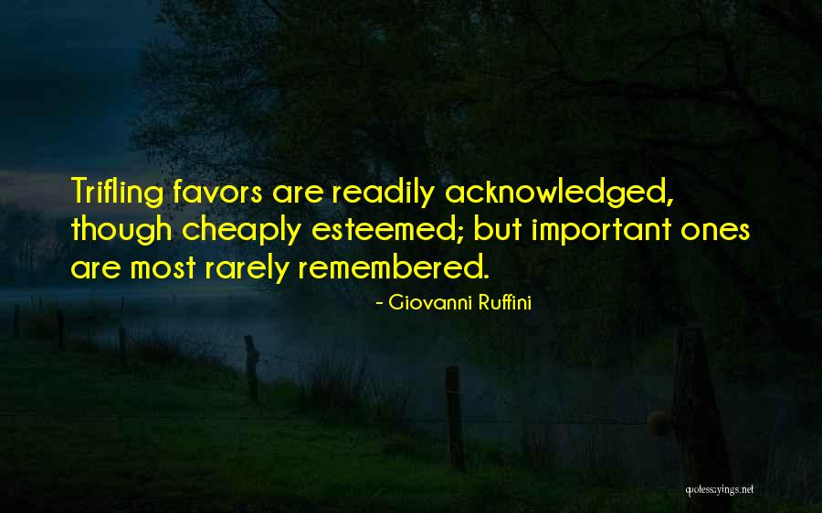 Rarely Important Quotes By Giovanni Ruffini Rarely Important Quotes By Giovanni Ruffini