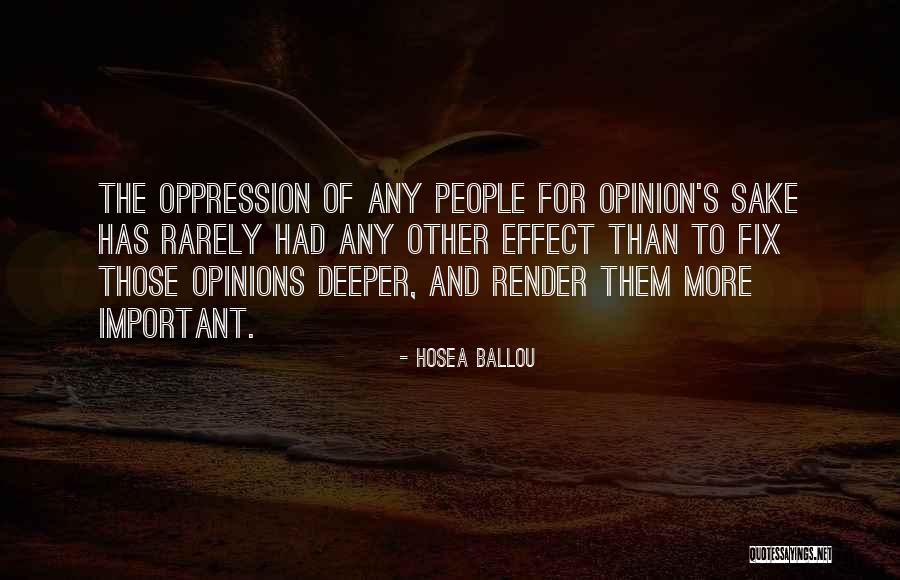 Rarely Important Quotes By Hosea Ballou Rarely Important Quotes By Hosea Ballou