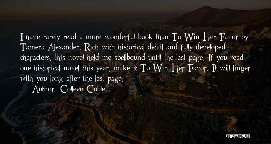 Rarely Read Quotes By Colleen Coble