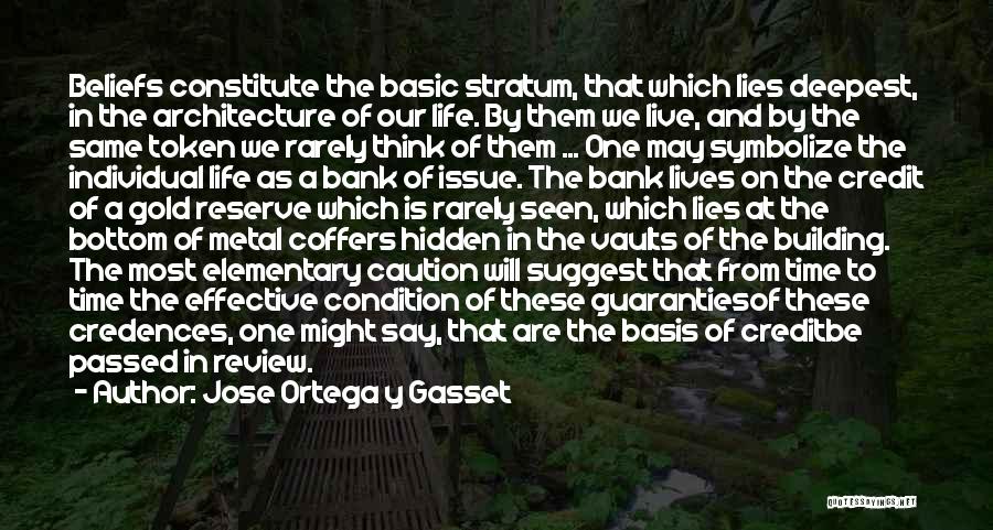 Rarely Seen Quotes By Jose Ortega Y Gasset