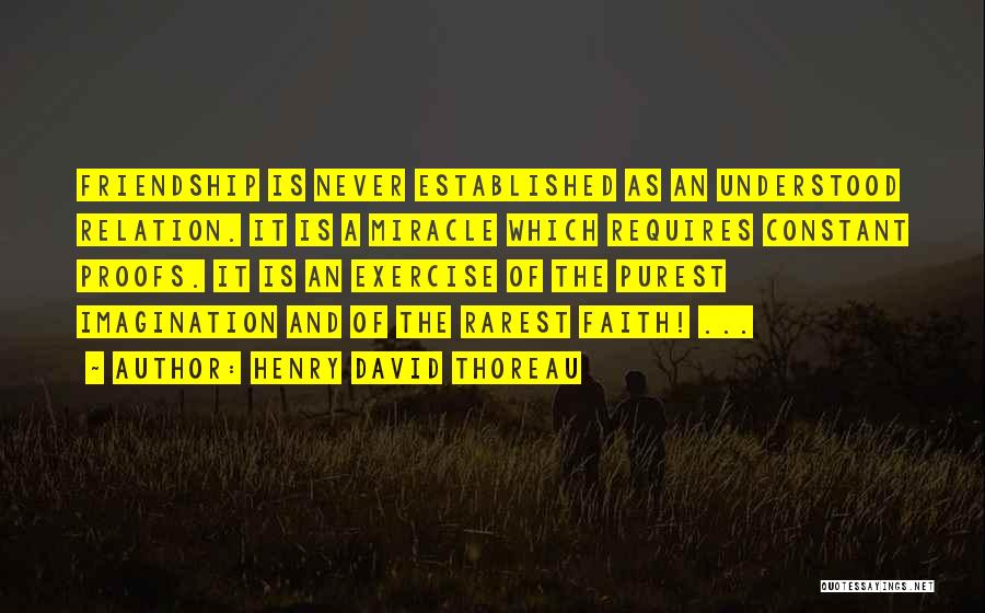 Rarest Friendship Quotes By Henry David Thoreau