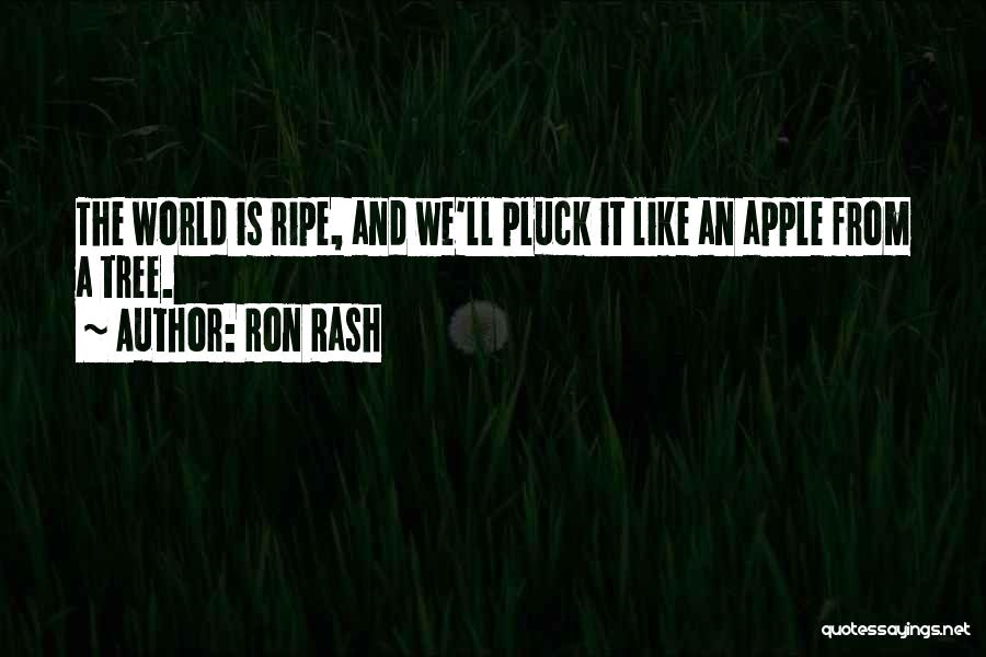 Rash Quotes By Ron Rash