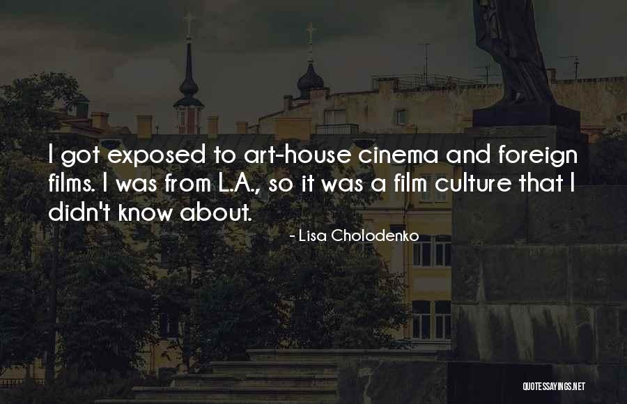 Rashaunda Quotes By Lisa Cholodenko Rashaunda Quotes By Lisa Cholodenko