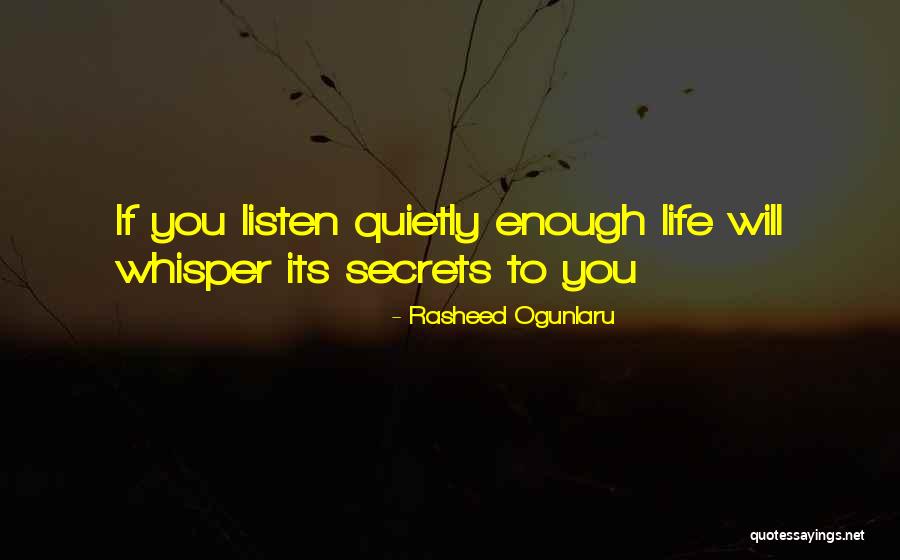 Rasheed Ogunlaru Quotes 330100