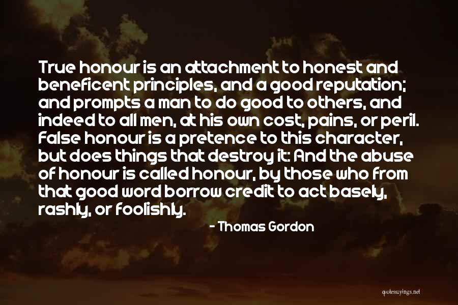 Rashly Quotes By Thomas Gordon Rashly Quotes By Thomas Gordon