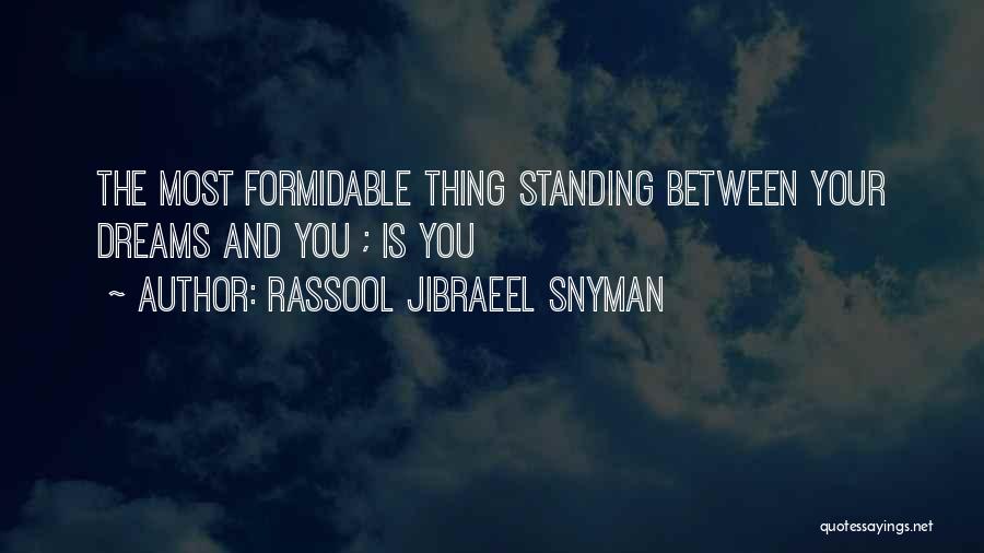Rassool Jibraeel Snyman Quotes 1187910