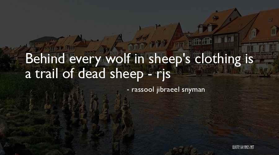 Rassool Jibraeel Snyman Quotes 1539212