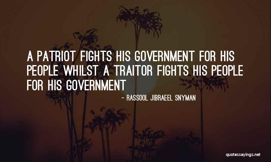 Rassool Jibraeel Snyman Quotes 1711192