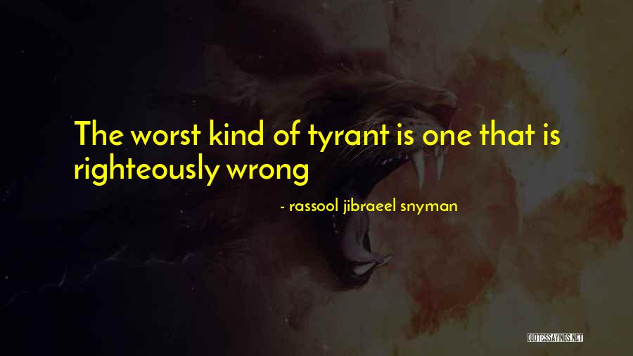 Rassool Jibraeel Snyman Quotes 192415