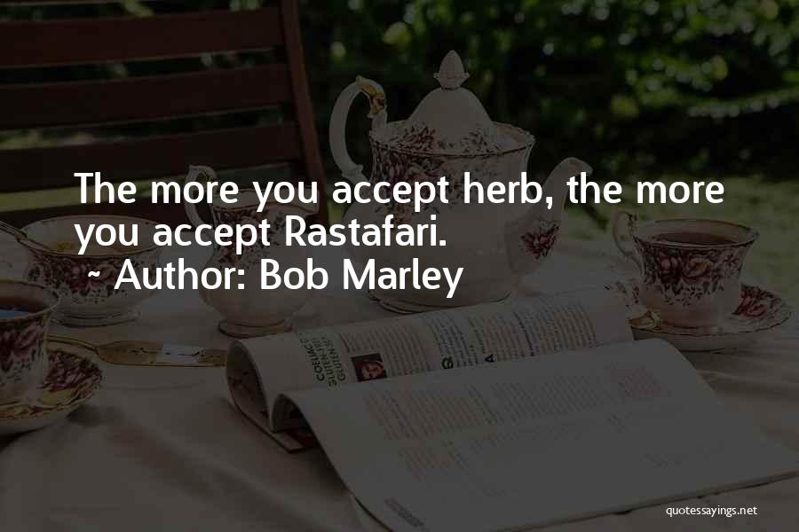 Rastafari Herb Quotes By Bob Marley