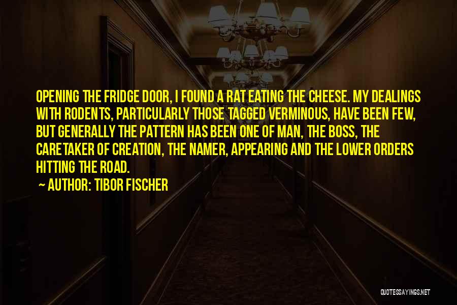 Rat And Cheese Quotes By Tibor Fischer