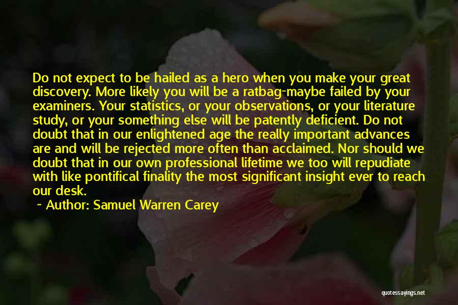 Ratbag Quotes By Samuel Warren Carey