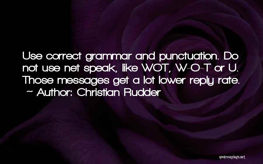 Rate Quotes By Christian Rudder