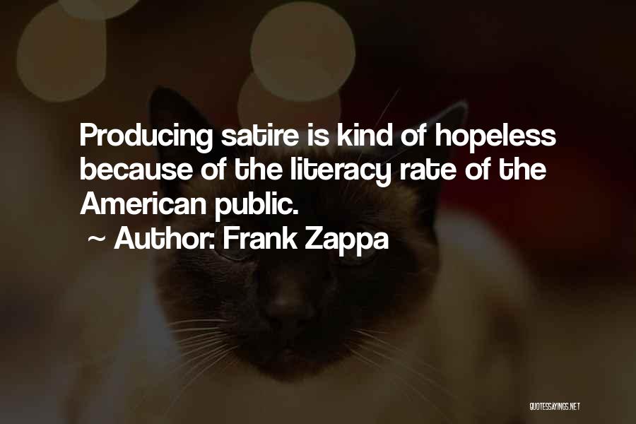Rate Quotes By Frank Zappa