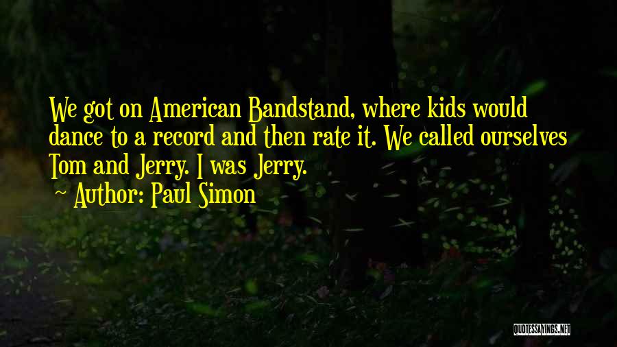 Rate Quotes By Paul Simon