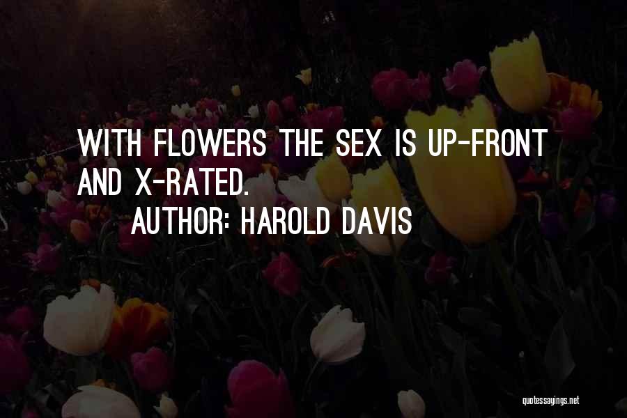 Rated Quotes By Harold Davis