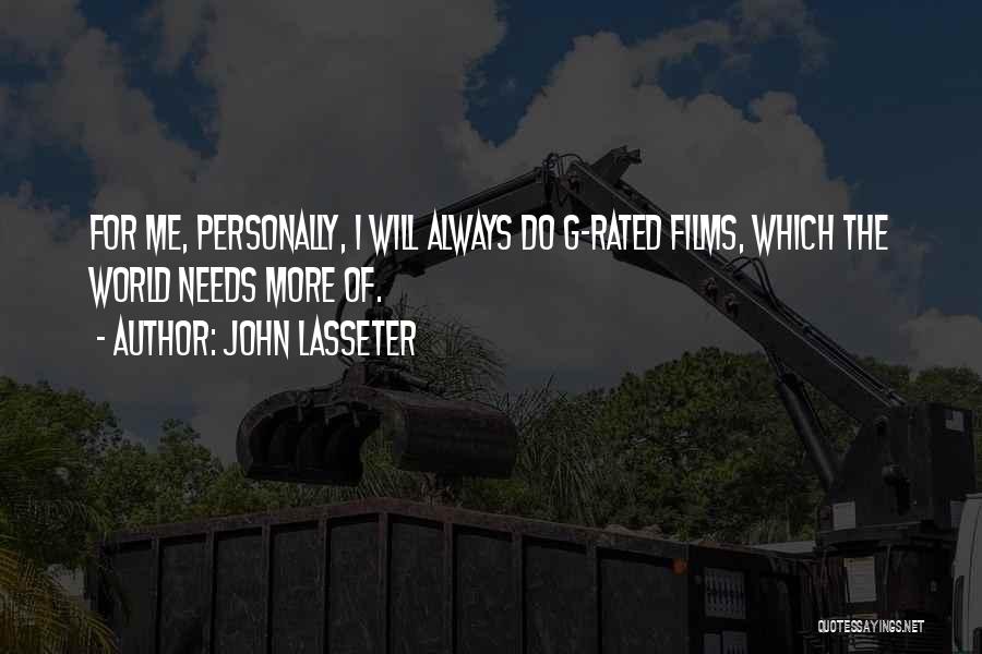 Rated Quotes By John Lasseter
