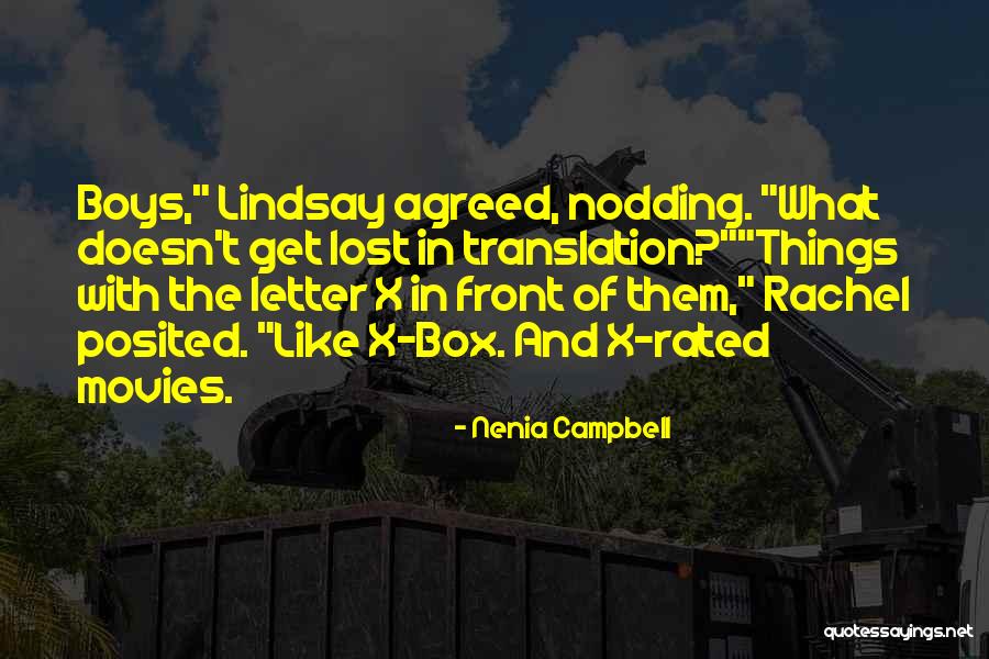 Rated Quotes By Nenia Campbell