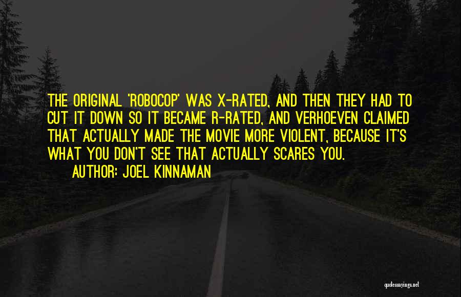 Rated R Quotes By Joel Kinnaman