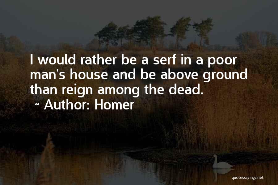 Rather Be Dead Quotes By Homer