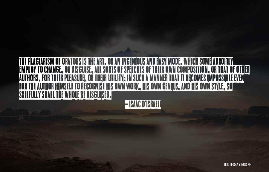 Rathnavali Balika Quotes By Isaac D'Israeli