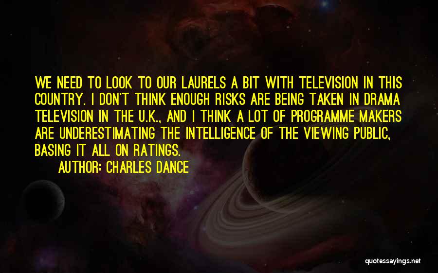 Ratings Quotes By Charles Dance