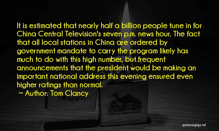 Ratings Quotes By Tom Clancy