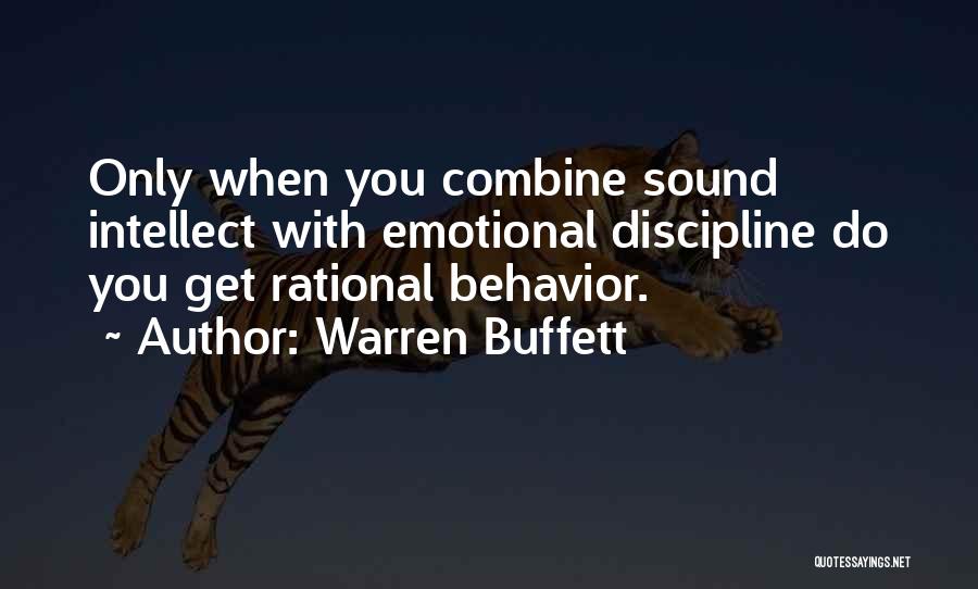 Rational Behavior Quotes By Warren Buffett