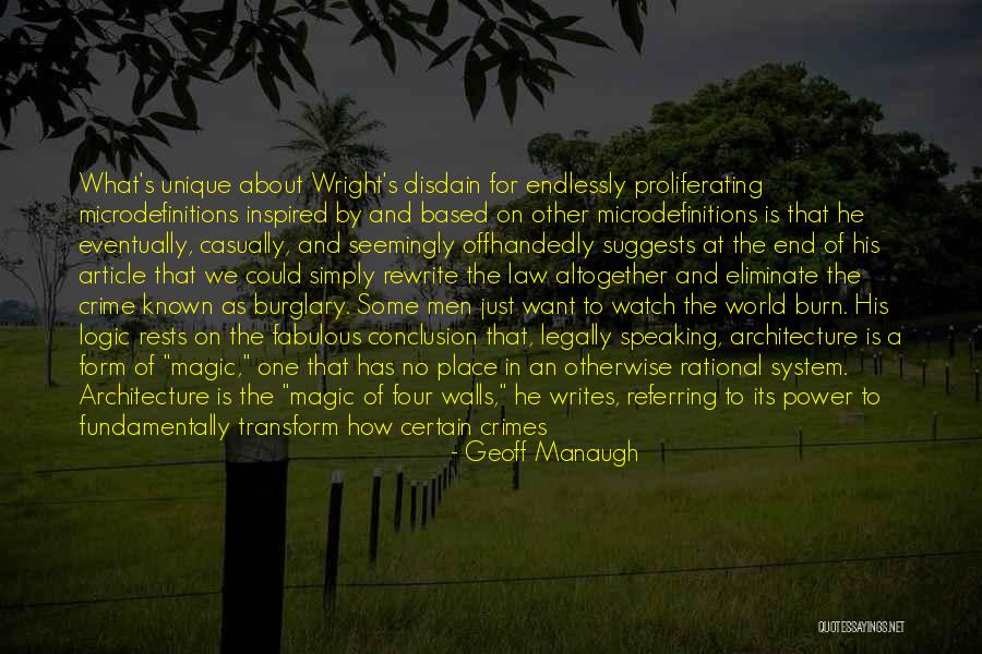 Rational Conclusion Quotes By Geoff Manaugh Rational Conclusion Quotes By Geoff Manaugh
