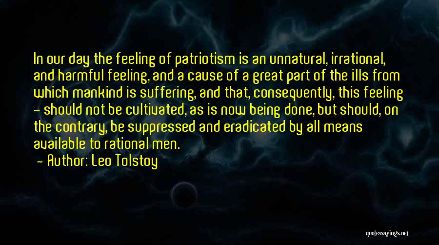 Rational Irrational Quotes By Leo Tolstoy