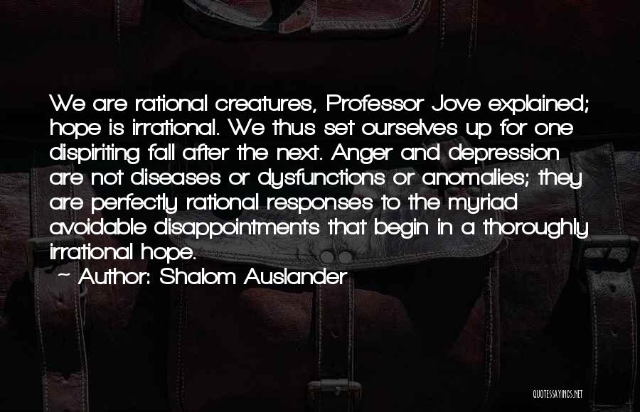 Rational Irrational Quotes By Shalom Auslander
