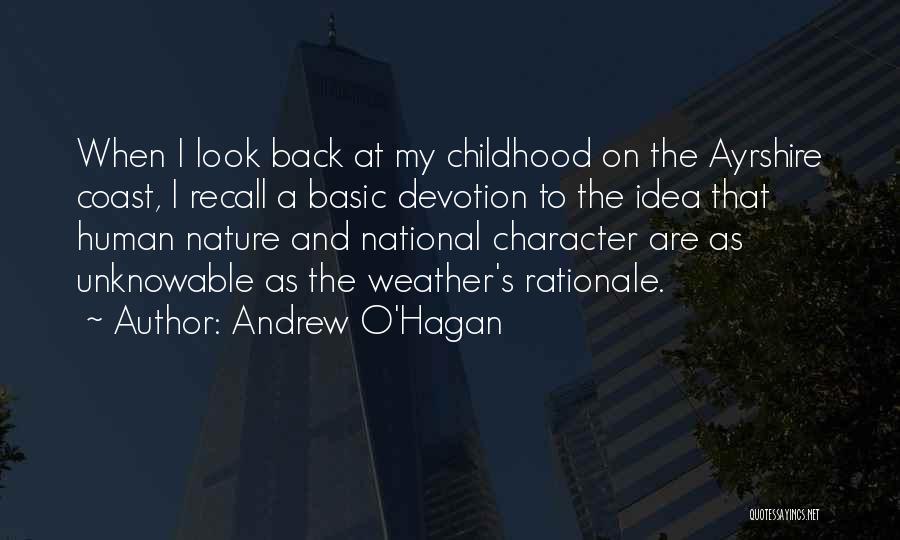 Rationale Quotes By Andrew O'Hagan