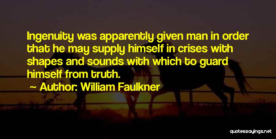 Rationalization Quotes By William Faulkner