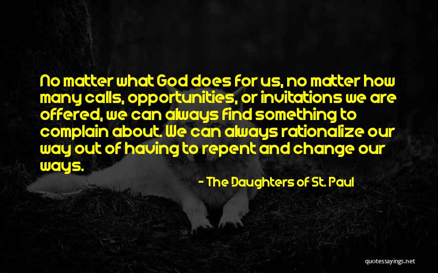 Rationalize Quotes By The Daughters Of St. Paul Rationalize Quotes By The Daughters Of St. Paul