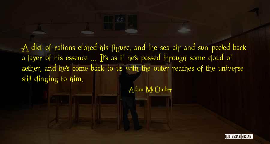 Rations Quotes By Adam McOmber Rations Quotes By Adam McOmber