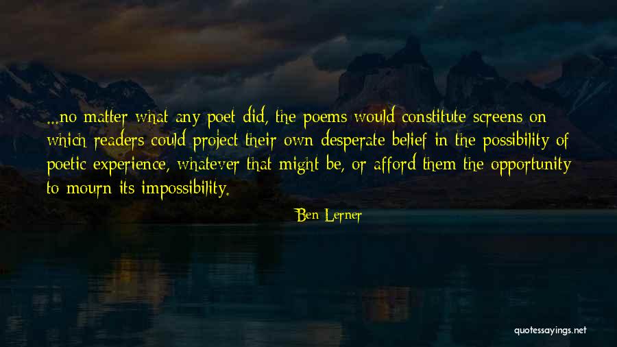 Ratnadeep Quotes By Ben Lerner Ratnadeep Quotes By Ben Lerner