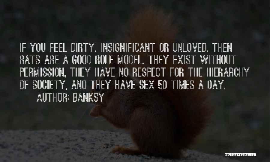 Rats Quotes By Banksy
