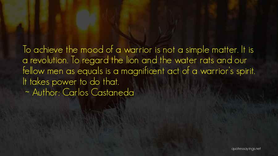 Rats Quotes By Carlos Castaneda