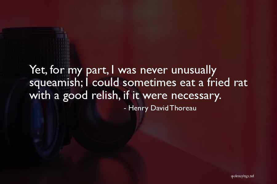 Rats Quotes By Henry David Thoreau